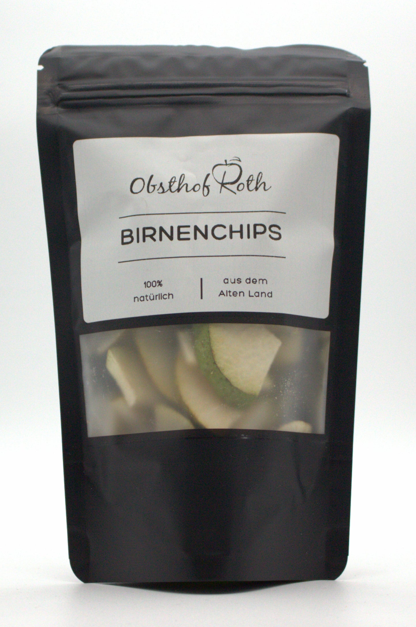 Gefriergetrocknete Birnenchips vom Obsthof Roth