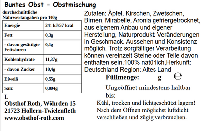 Buntes Obst